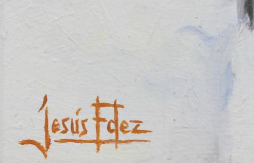 JESUS FERNANDEZ : Ventana con geranios 145736