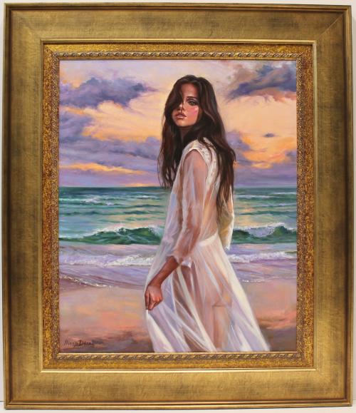 MARIO DIAZ : Mujer en la playa 145981