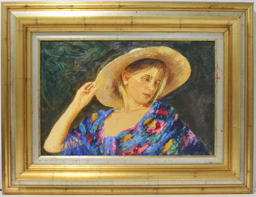 ROMAN FRANCES : Mujer con sombrero* 146294