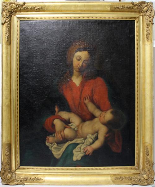 ANONIMO : Virgen con niño* 146654