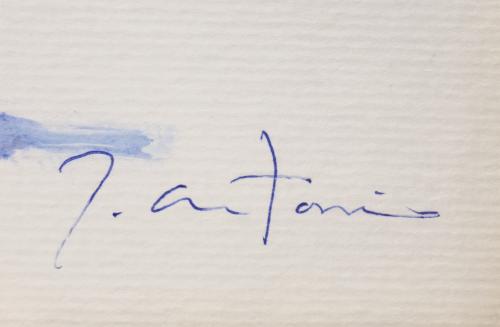 JOSE ANTONIO BORRAS. Figura de seise azul. Ref. 145587