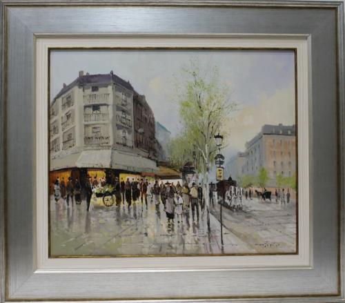 MARTIN PONS. Bulevar parisino. Impresionista. Ref. 143762